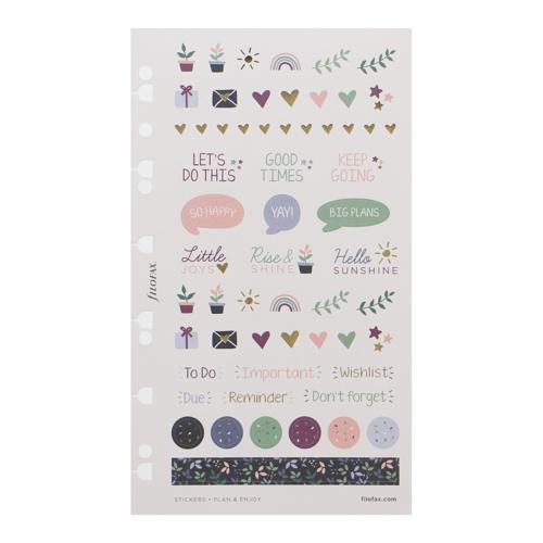 Filofax Accessory Stickers Garden