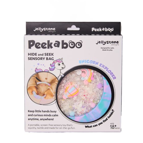 Peekaboo Sensory Bag - Unicorn - Jellystone