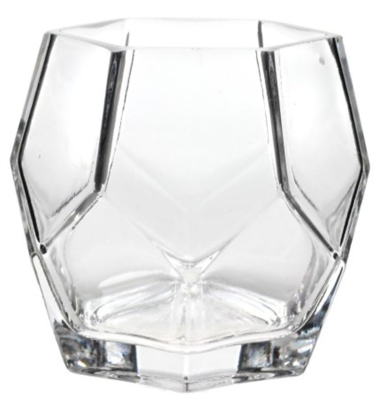 Hexagonal Tealight Holder - 9cm (Set of 48)