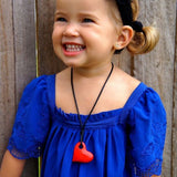 Junior Heart Pendant - Watermelon Pink - Jellystone