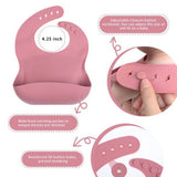 Silicone Feeding Set - Grey Blue - Baby First