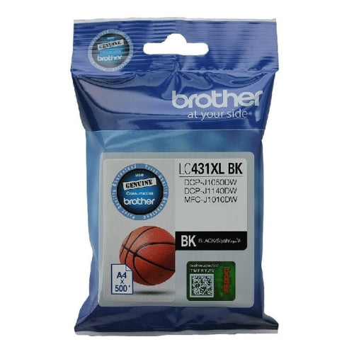 Brother LC431XLBK Black Original Ink Cartridge