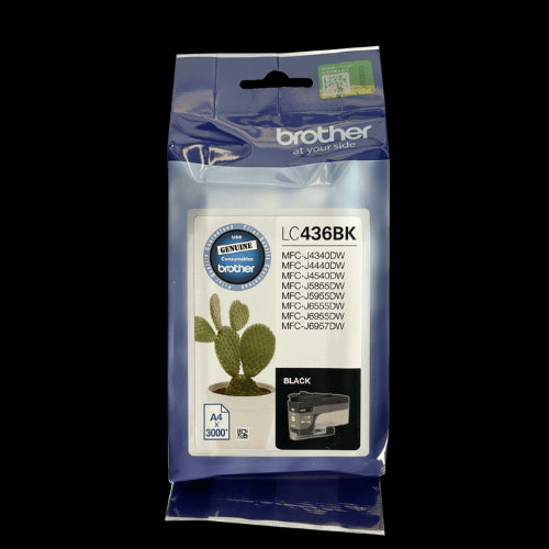 LC436 / LC 436 Brother Original Cartridge Black