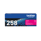 Brother TN258 Genuine Magenta Toner Cartridge