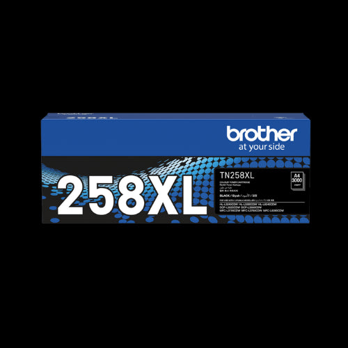 Brother TN258XL Genuine Black Toner Cartridge