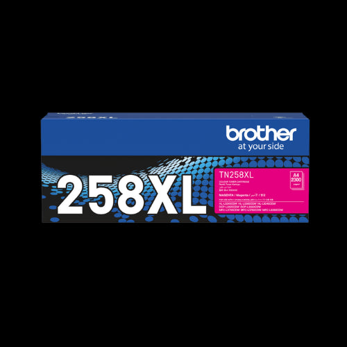 Brother TN258XL Genuine Magenta Toner Cartridge