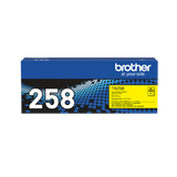 Brother TN258 Genuine Yellow Toner Cartridge