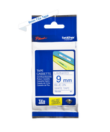 Brother TZe223 9mm TZ Tape Blue on White