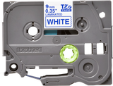 Brother TZe223 9mm TZ Tape Blue on White