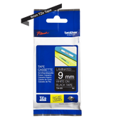 Brother TZe325 9mm TZ Tape White on Black