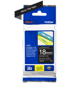 Brother TZe345 18mm TZ Tape White on Black