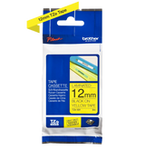Brother TZe631 12mm TZ Tape Black on Yellow x 8 Metres