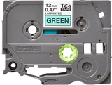 Brother TZe731 12mm TZ Tape Black on Green