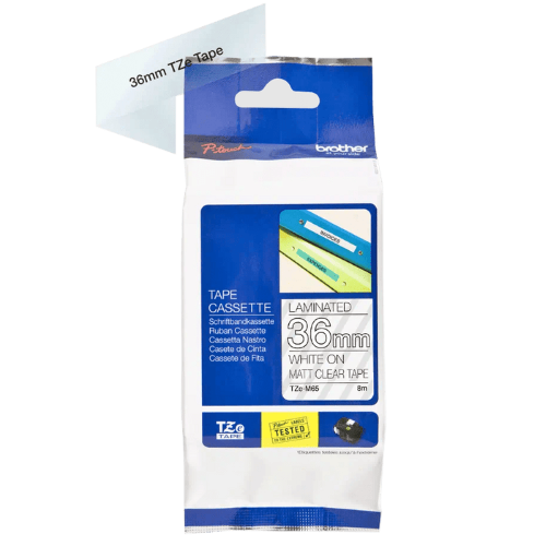 Brother TZEM65 Laminated Tape