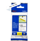 Brother TZeS241 18mm TZ Tape Black on White