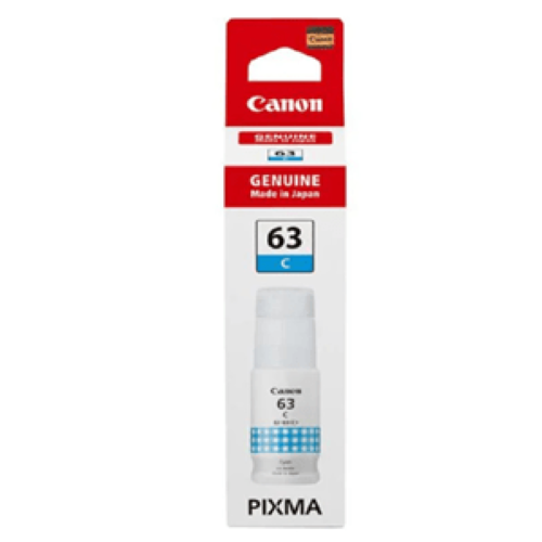 Canon GI63 / GI63C Cyan Pixma Megatank ink