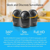 D-Link Compact Full HD Pan & Tilt Wi-Fi Camera