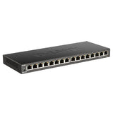 D-Link DGS-1016S 16-Port Low Profile Gigabit Unmanaged Switch