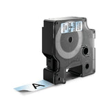 Dymo D1 Tape 19mm Black on Clear (45800)