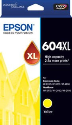 Epson 604XL Yellow Ink Cartridge