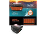 Ecoxgear Sol Jam - Solar Powered Stereo Sound Speaker