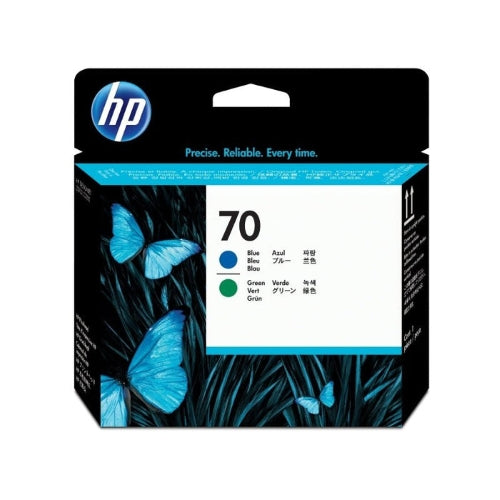 HP 70 Blue & Green Genuine Ink Cartridge (C9408A)