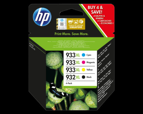 HP 932XL + HP 933XL / HP932+933 Value Pack Original Cartridge