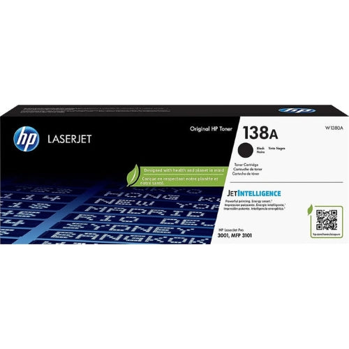 HP 138A Black Genuine Toner (W1380A)