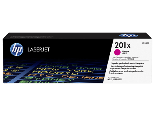 HP 201X / CF403X High Yield Magenta Original Toner