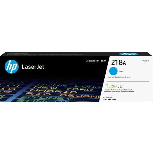 HP 218A Cyan Genuine Toner (W2181A)