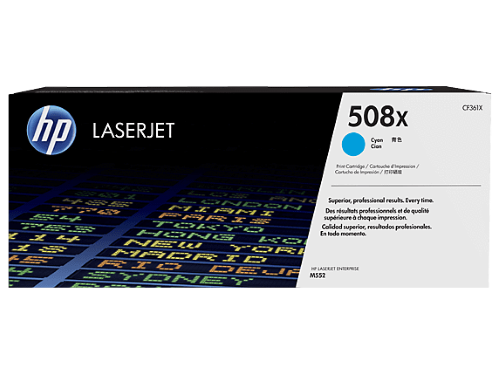 HP 508X / CF361X High Yield Cyan Original Toner