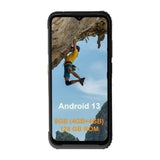 AGM H6 LITE Rugged Smartphone, 6.5", 128GB Storage, 4GB Memory