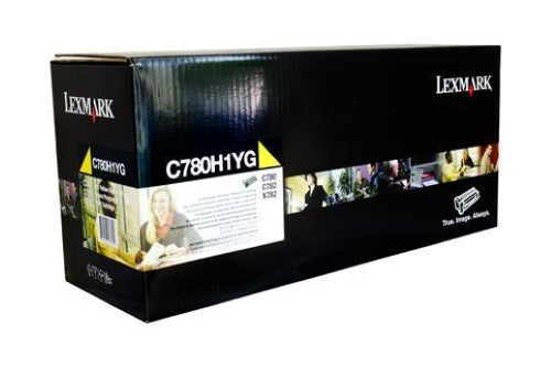 Lexmark C780H1YG HY Pre Yellow Cartridge