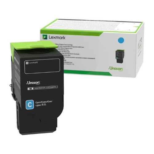 Lexmark 78C6XCE XHY Cyan Toner Cartridge