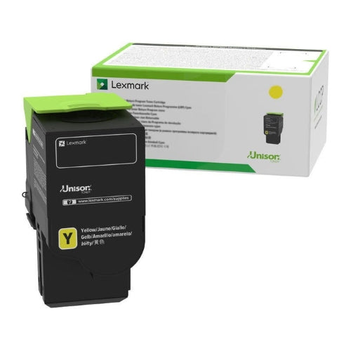Lexmark 78C6XYE XHY Yellow Toner Cartridge