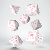 Q Workshop - Cherry Blossoms Petals Japanese 7 Dice Set