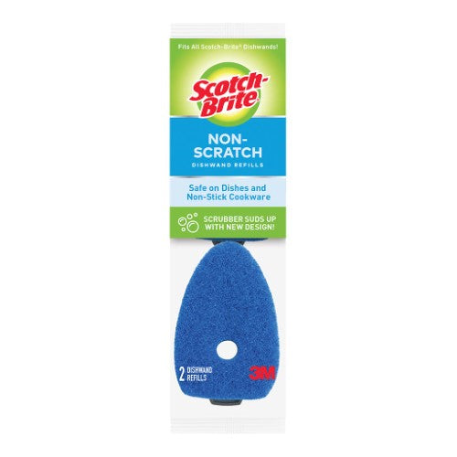 3M Scotch-Brite No Scratch Multi Purpose Dishwand Refill  Pkt/2