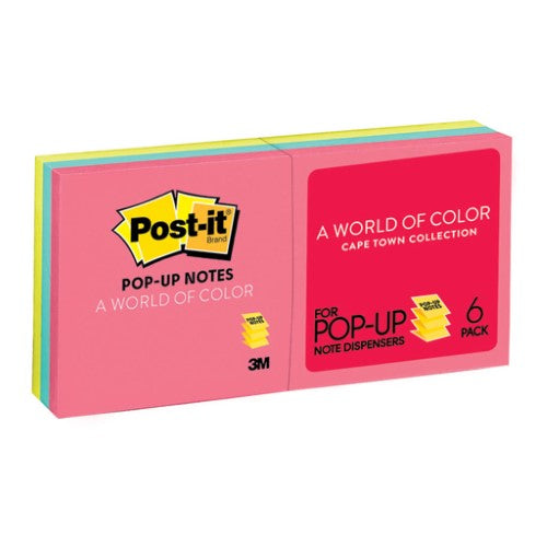 3M Post-It Notes R330-AN Capetown Pop Up 76X76mm