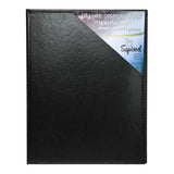 Headline View Display Book A4 Leatherette 12 Pocket