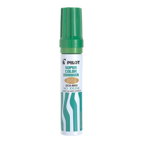 Pilot SCA-6600 Marker Jumbo Chisel Green (SCA-6600-G)