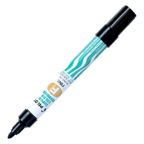 Pilot Marker Bullet Tip Fine Super Colour Black (SCA-F-B)