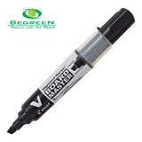 Pilot Marker V Board Chisel Medium Tip Black - (Set of 10)