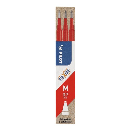 Pilot Frixion Refill Red 3 Pack (BLS-FR7-R-S3)