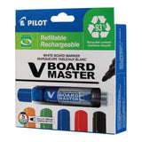 Pilot Marker V Board Bullet Medium Tip 5 Colour Pack (WBMA-VBM-MS-5BG)