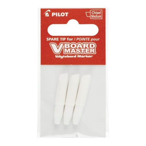 Pilot Marker V Board Chisel Tips - 3 Pack (WBTIP-VBM-MC)