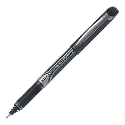 Pilot Hi-Tec V7 Grip Fine Black - (Set of 12)