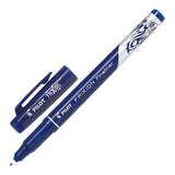 Pilot Frixion Fineliner Erasable Blue (SW-FF-L) (Pack of 12)