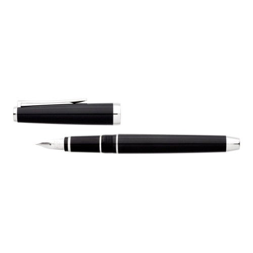 Pilot Falcon Metal Barrell Black Fountain Pen Medium(FE-25SR-SM-B)