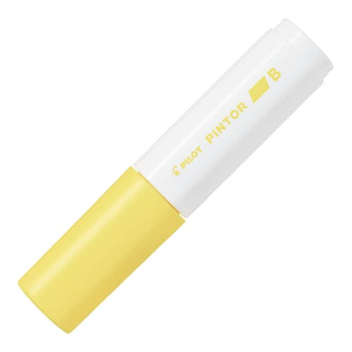 Pilot Pintor Broad Chisel Yellow Marker- (Set of 6)