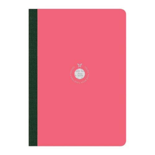 Flexbook Smartbook Notebook Large Ruled Pink/Green